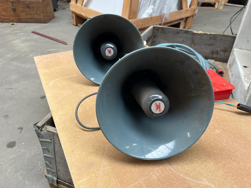 Monacor IT-30 Hoornluidsprekers (set van 2), Gebruikt, Overige typen, Minder dan 60 watt, Ophalen