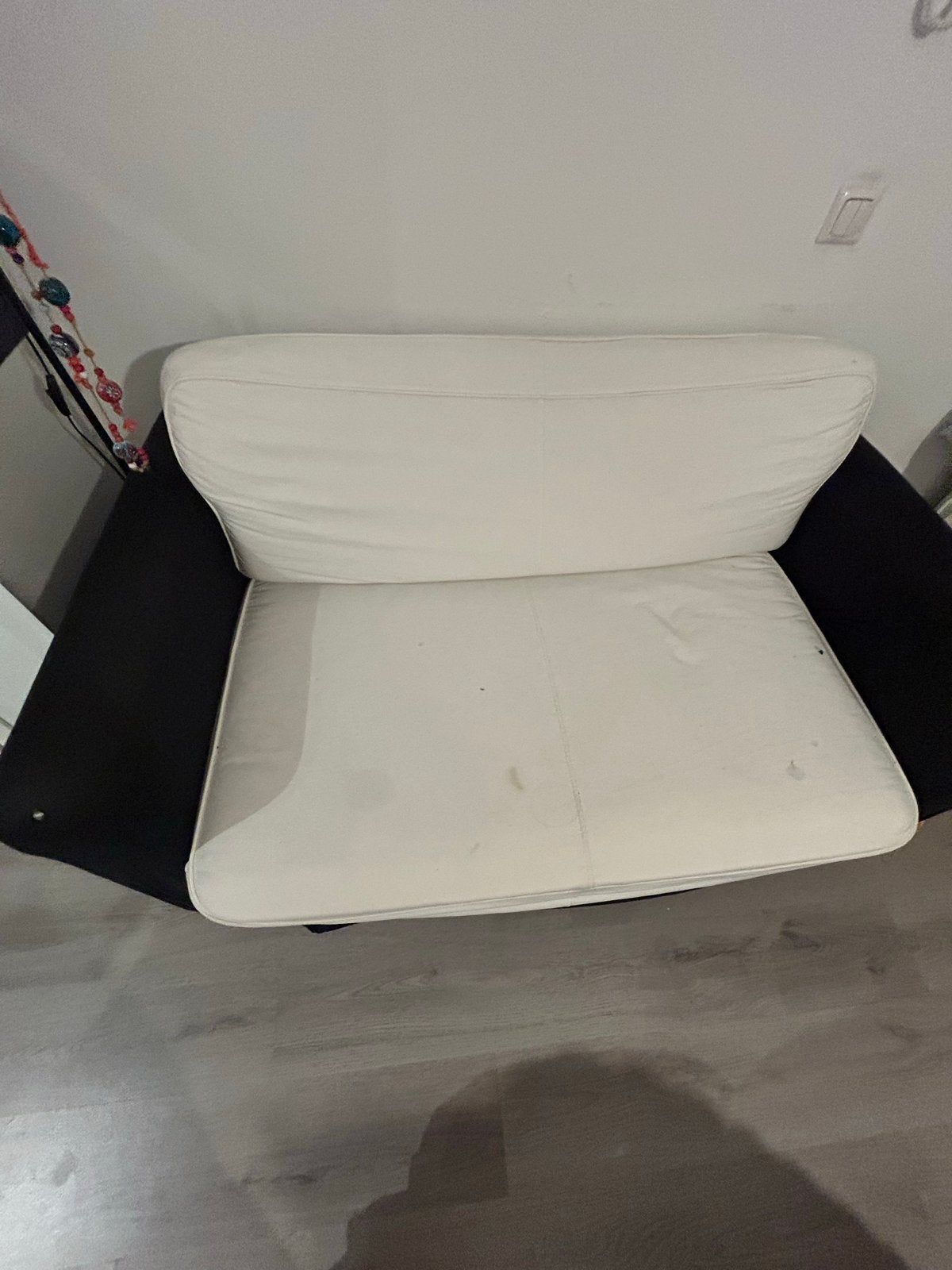 IKEA slaapfauteuil - Comfortabel en ruimtebesparend, Huis en Inrichting, Ophalen, Gebruikt, Eenpersoons, Zwart