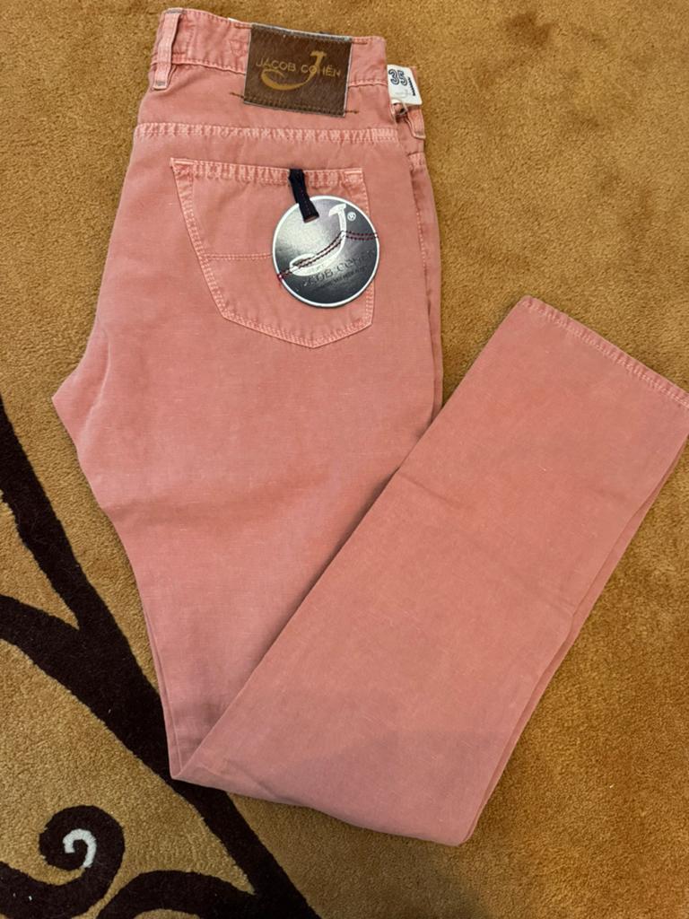 NIEUW Jacob Cohen J613 Special Jeans/Chino W35/L35 Oudroze, Verzenden, Nieuw, Overige kleuren, W33 - W34 (confectie 48/50)
