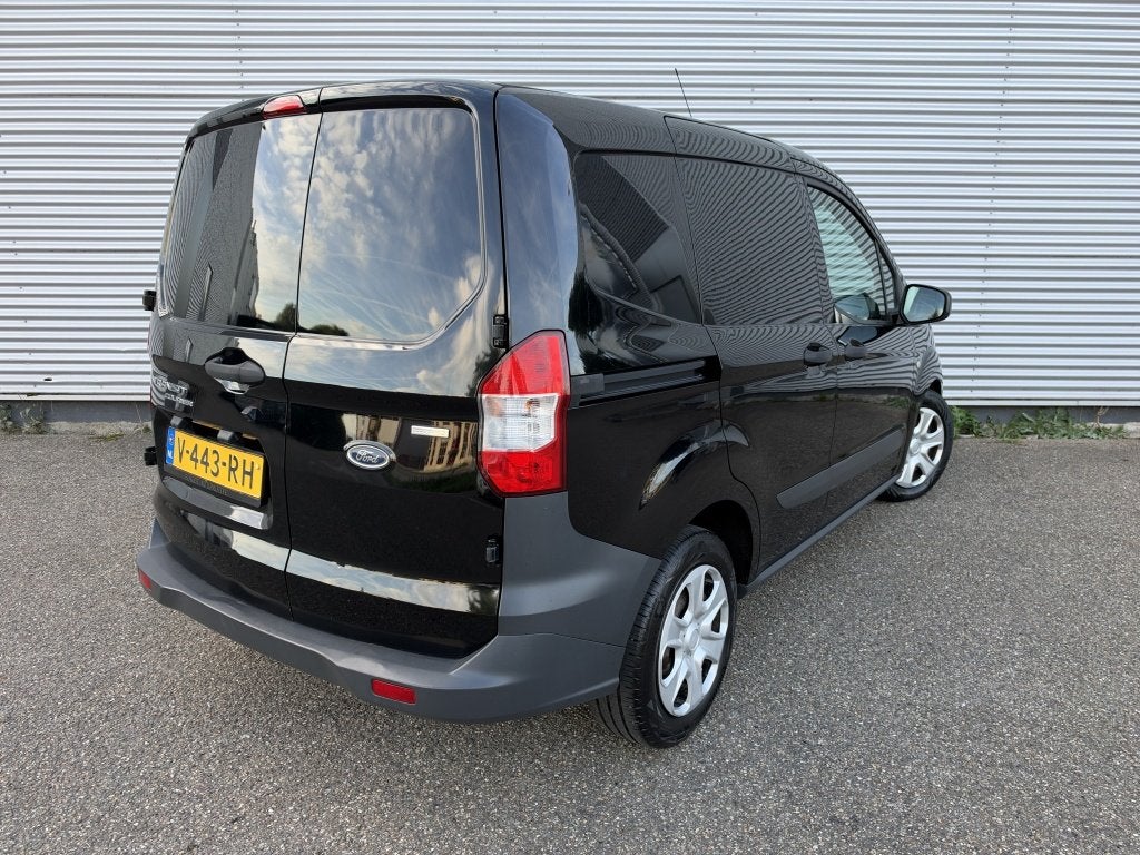 Ford Transit Courier 1.0 Trend 6-Bak NAP Airco 1e Eign. Carp, Dealer onderhouden, Gebruikt, Zwart, Origineel Nederlands