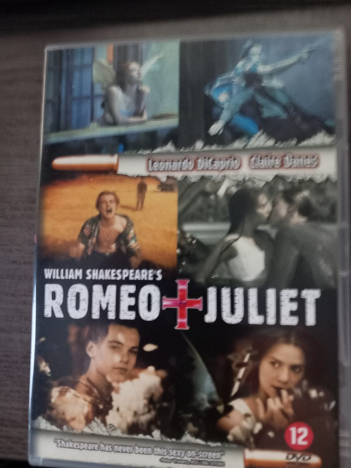 Romeo + Juliet (DVD) - Leonardo DiCaprio, Claire Danes, Gebruikt, Spaans, Frans, Vanaf 12 jaar