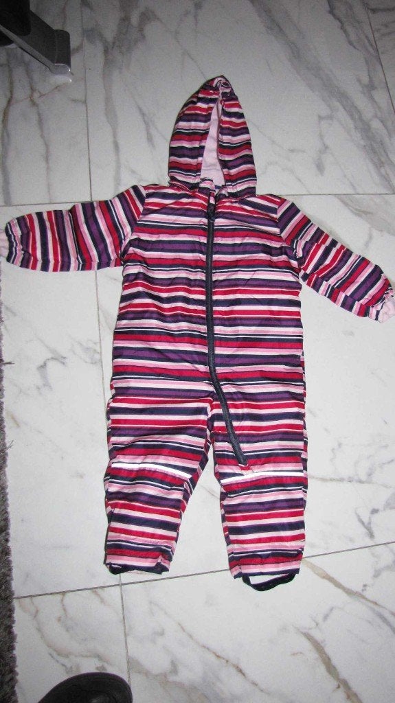 86-92 LUPILU streep wagenpak skipak, Ophalen of Verzenden, Zo goed als nieuw, Meisje, Jasje