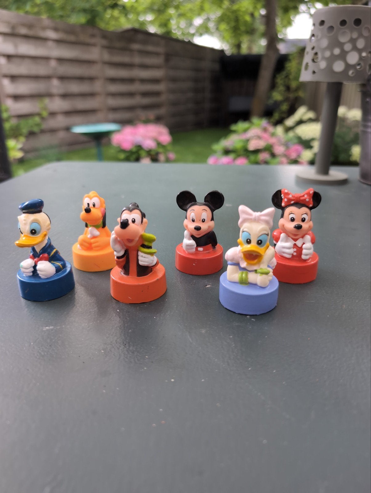 Disney figuren Mickey, Minnie, Donald, Katrien,enz, Verzamelen, Disney, Ophalen of Verzenden, Donald Duck, Gebruikt, Beeldje of Figuurtje
