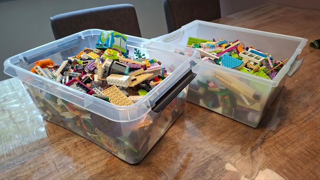 Lego partij van 4,5 kilo losse lego, Ophalen of Verzenden, Gebruikt, Losse stenen, Lego