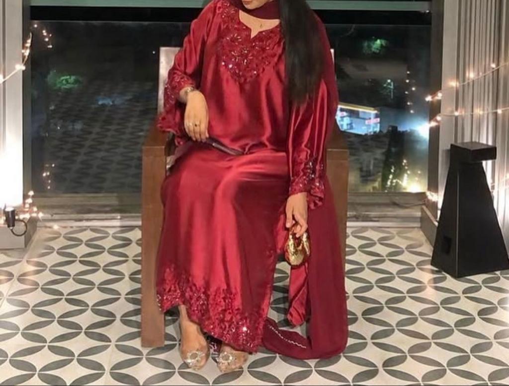 Indian pakistani eid ourfit, Ophalen of Verzenden, Zo goed als nieuw, Boven de knie