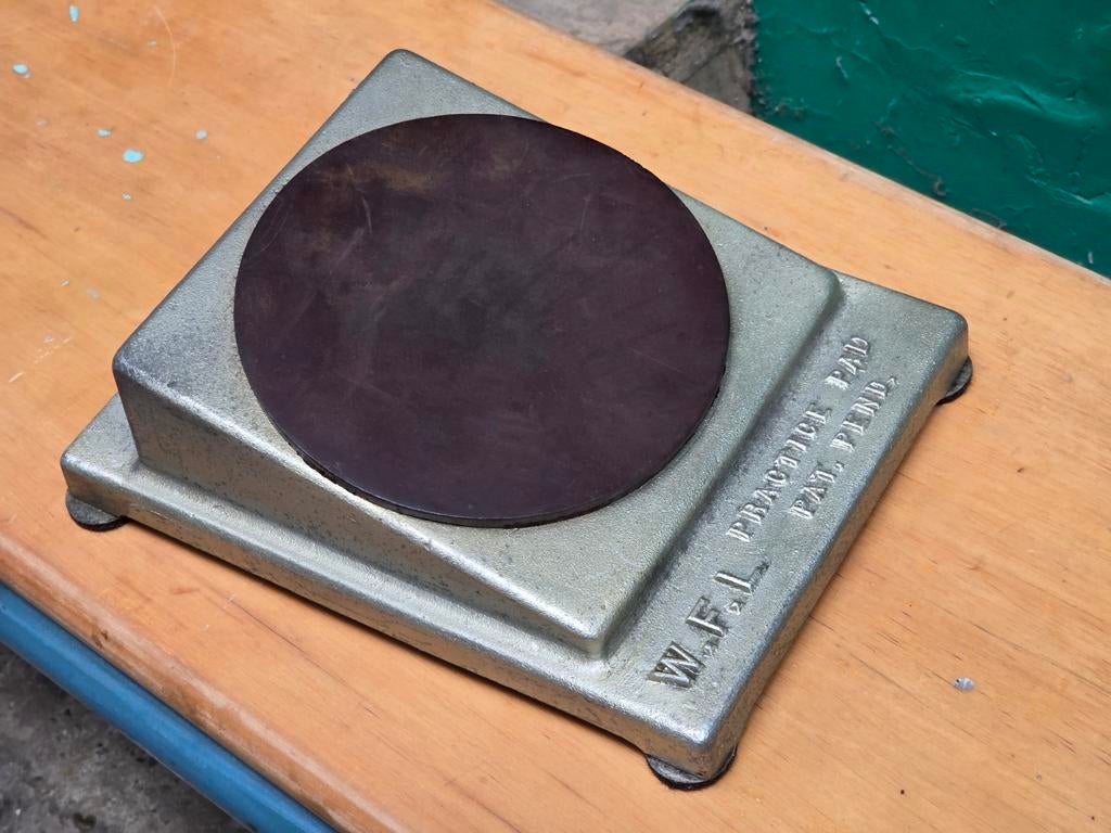 WFL Ludwig aluminium practice pad vintage oefen, Muziek en Instrumenten, Drumstellen en Slagwerk, Ophalen of Verzenden, Gebruikt