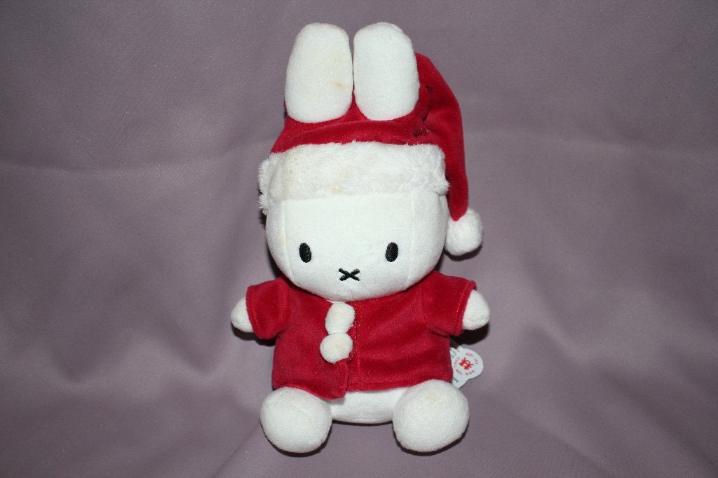 ZGAN kerstman Nijntje knuffel - 26cm, Overige merken, Overige typen, Nijntje, Ophalen of Verzenden