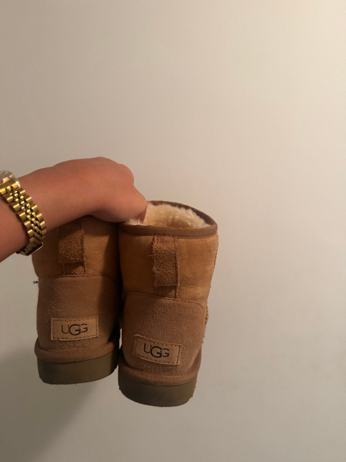 Originele UGG laarzen maat 39, Ophalen of Verzenden, Gedragen, Bruin, Lage of Enkellaarzen