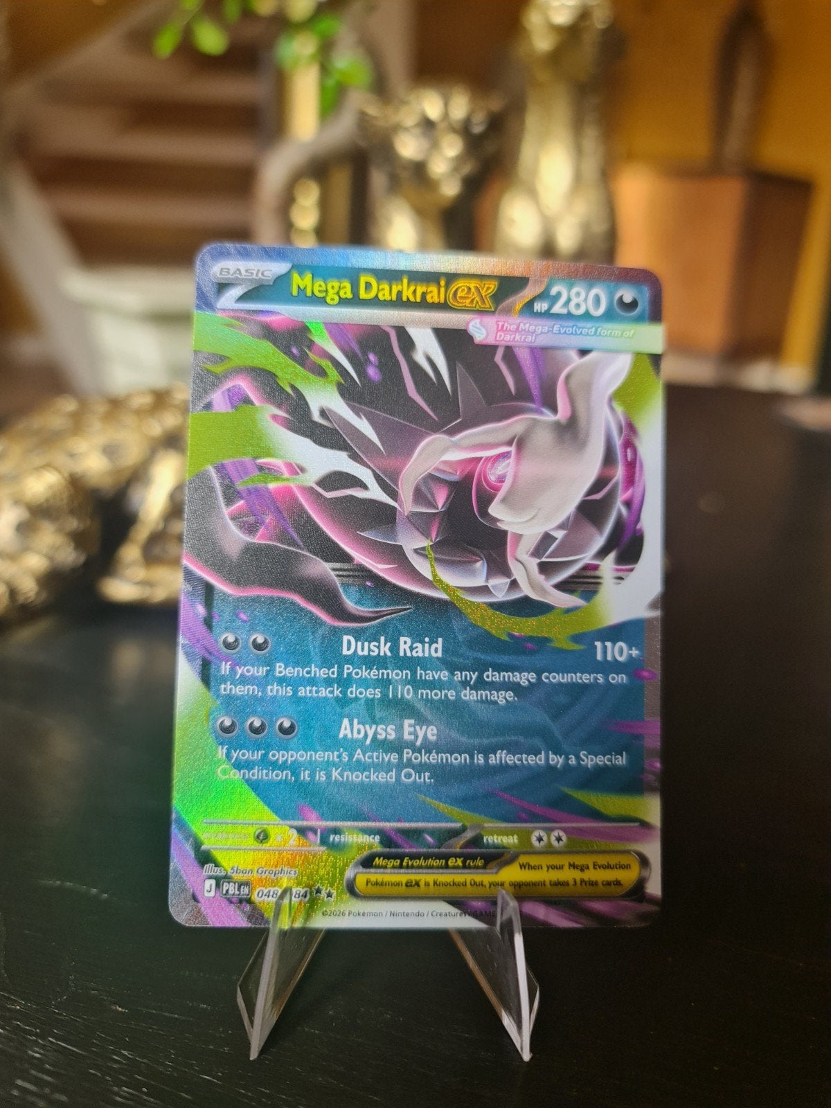 Mega darkrai PBL, Hobby en Vrije tijd, Ophalen, Nieuw, Losse kaart
