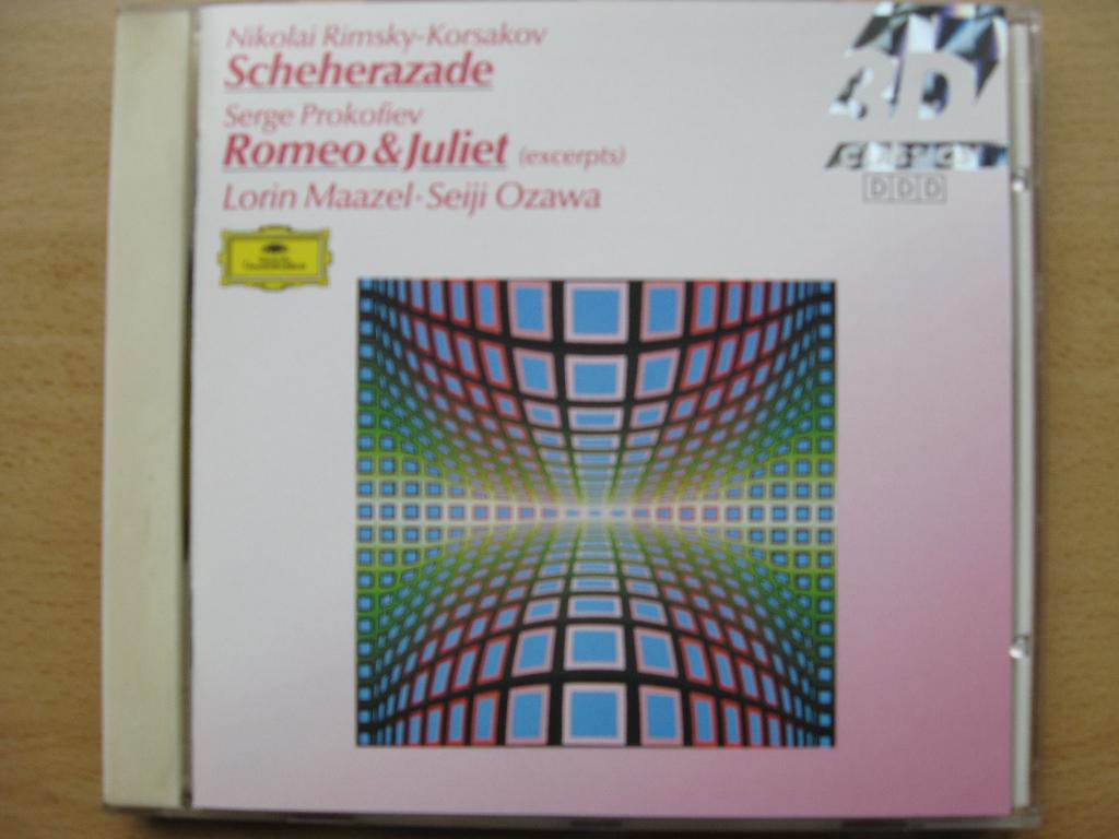 Rimsky-Korsakov, Schéhérazade; Prokofiev, Cd's en Dvd's, Ophalen of Verzenden, Romantiek, Zo goed als nieuw, Orkest of Ballet