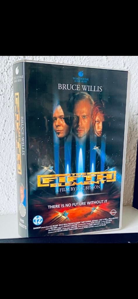 vhs:  ‘THE FIFTH ELEMENT’  (1997), Vanaf 12 jaar, Ophalen of Verzenden, Zo goed als nieuw, Science Fiction en Fantasy