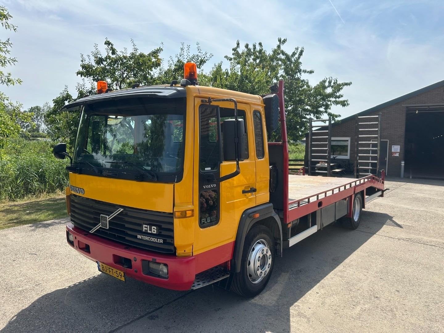 Volvo FL6 12 / EURO 3 / HANDGESCHAKELD / BLADGEVEERD / NIEUW, Achterwielaandrijving, 179 pk, Bedrijf, 2 stoelen