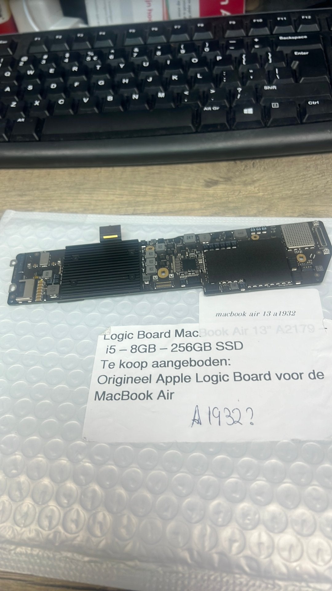 logicboerd Apple macbook air 13 inch A1932 (2018,2019), Computers en Software, Moederborden, Ben, DDR4, Ophalen of Verzenden, Rma@notebookandmore.nl