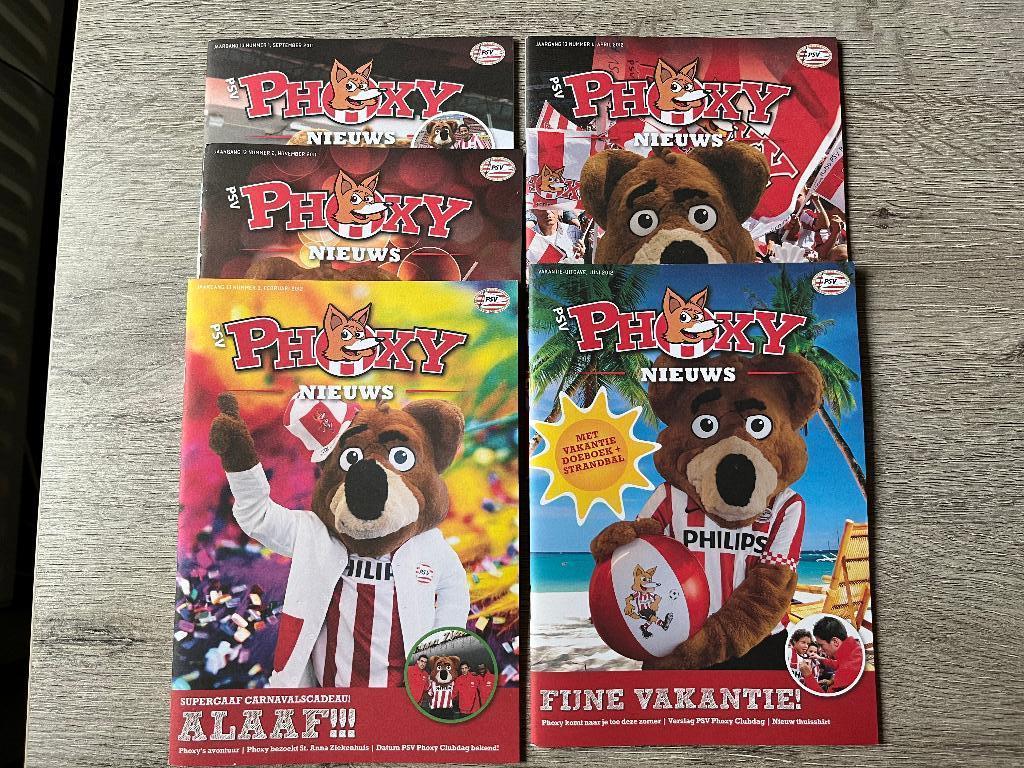 Jaargang 13 PSV Phoxy, Verzamelen, Ophalen of Verzenden, Gebruikt, PSV, Boek of Tijdschrift
