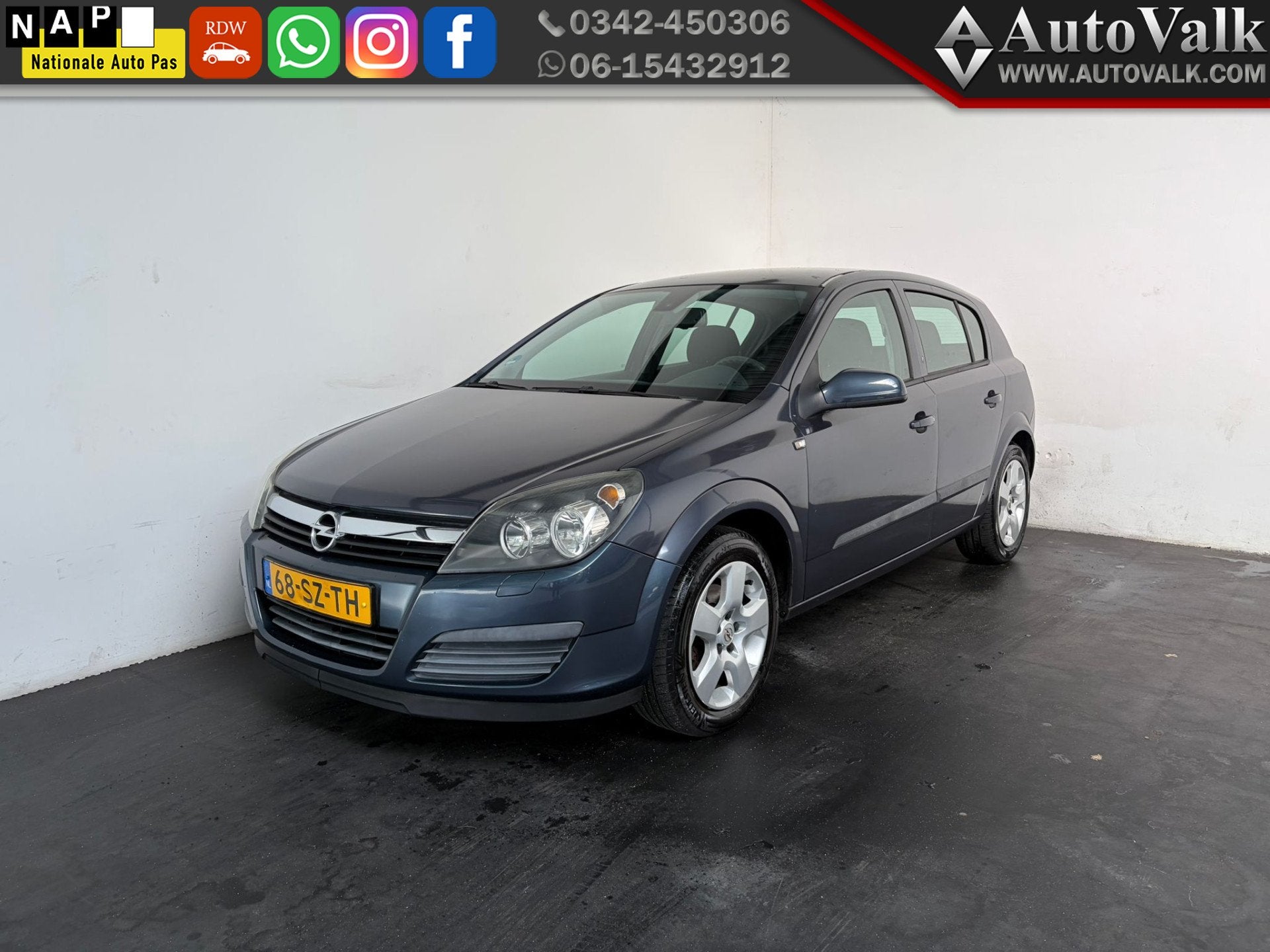 Opel Astra 1.8 Executive (bj 2006), Voorwielaandrijving, Gebruikt, 1796 cc, Bedrijf