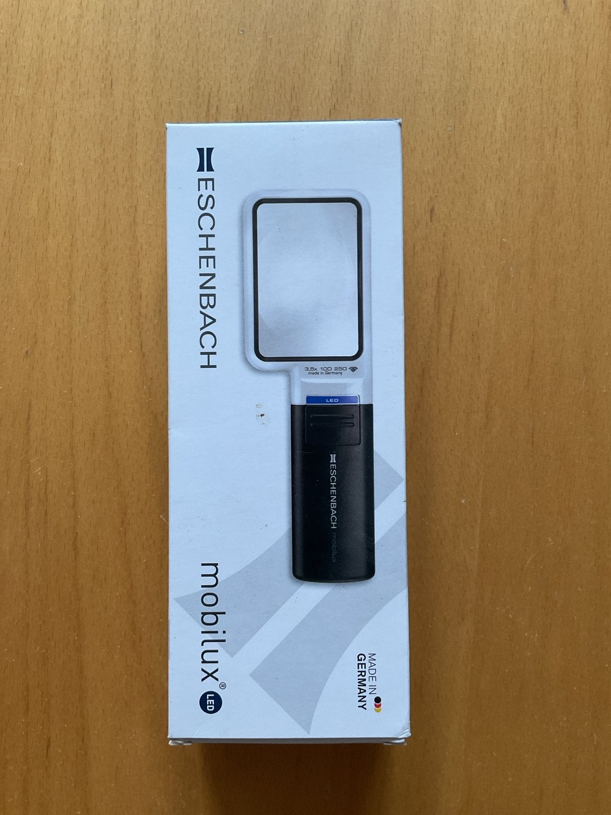 Vergrootglas met verlichting 3.5x - Werkt op 2 AA batterijen, Ophalen, Nieuw, Vergrootglas of Loep