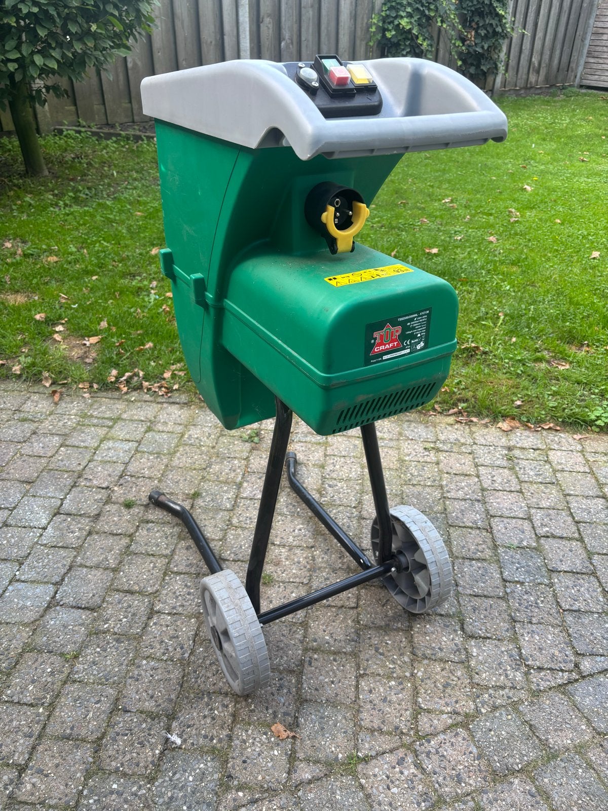 Top Craft Houtversnipperaar 2500W - Elektrisch, Ophalen, Gebruikt, Elektrisch