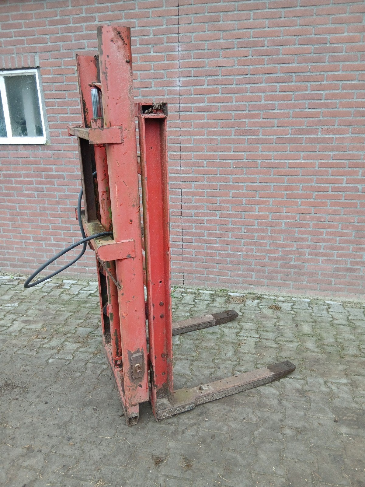 hefmast, Ophalen