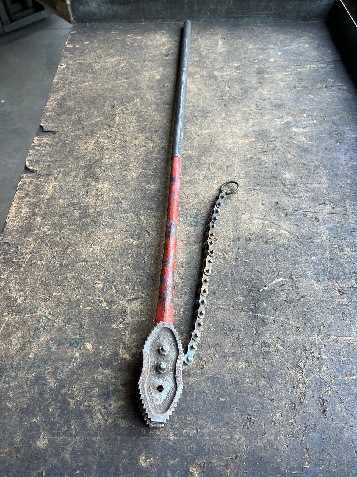 Gebruikte kettingbuistang - 100 cm, Ophalen of Verzenden, Gebruikt, Tang, Overige merken