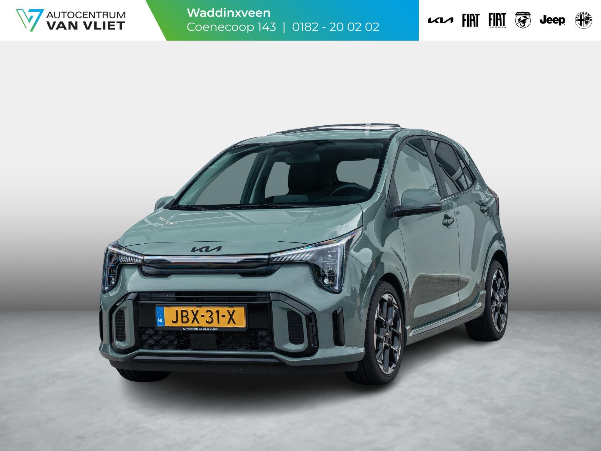Kia Picanto 1.0 DPI GT-Line | Automaat | 16" | Navi | Clima, Auto's, 12 maanden, Euro 6, 4 stoelen, Origineel Nederlands