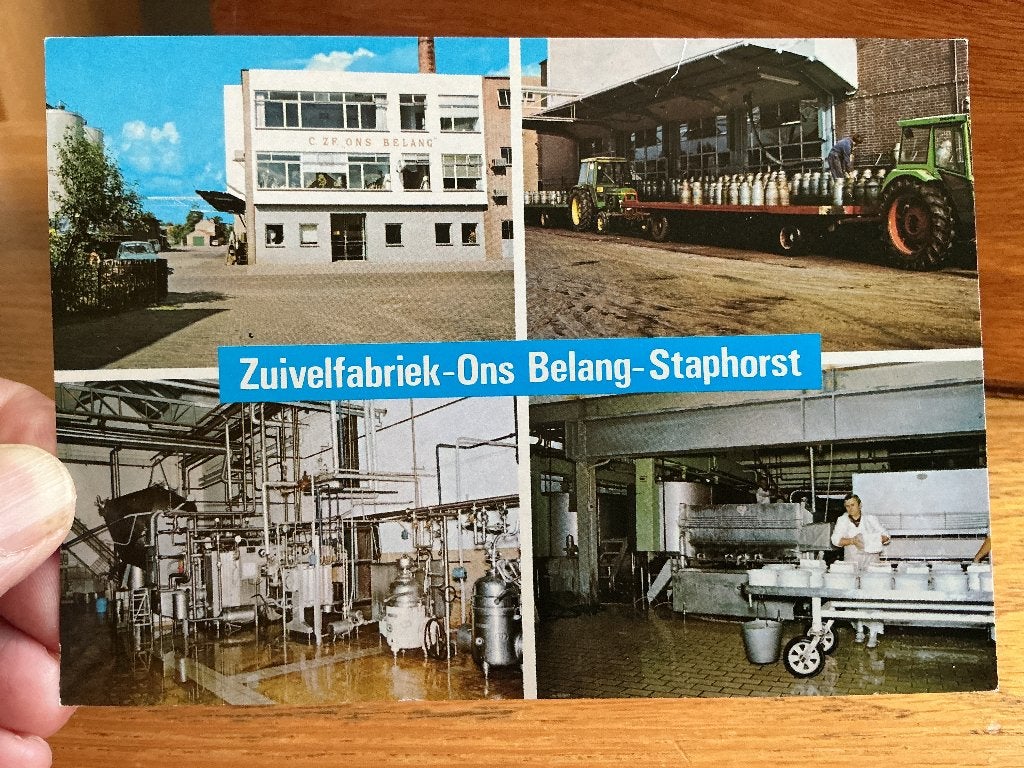 Staphorst zuivelfabriek, Verzamelen, Ansichtkaarten | Nederland, Verzenden, 1980 tot heden, Ongelopen, Overijssel