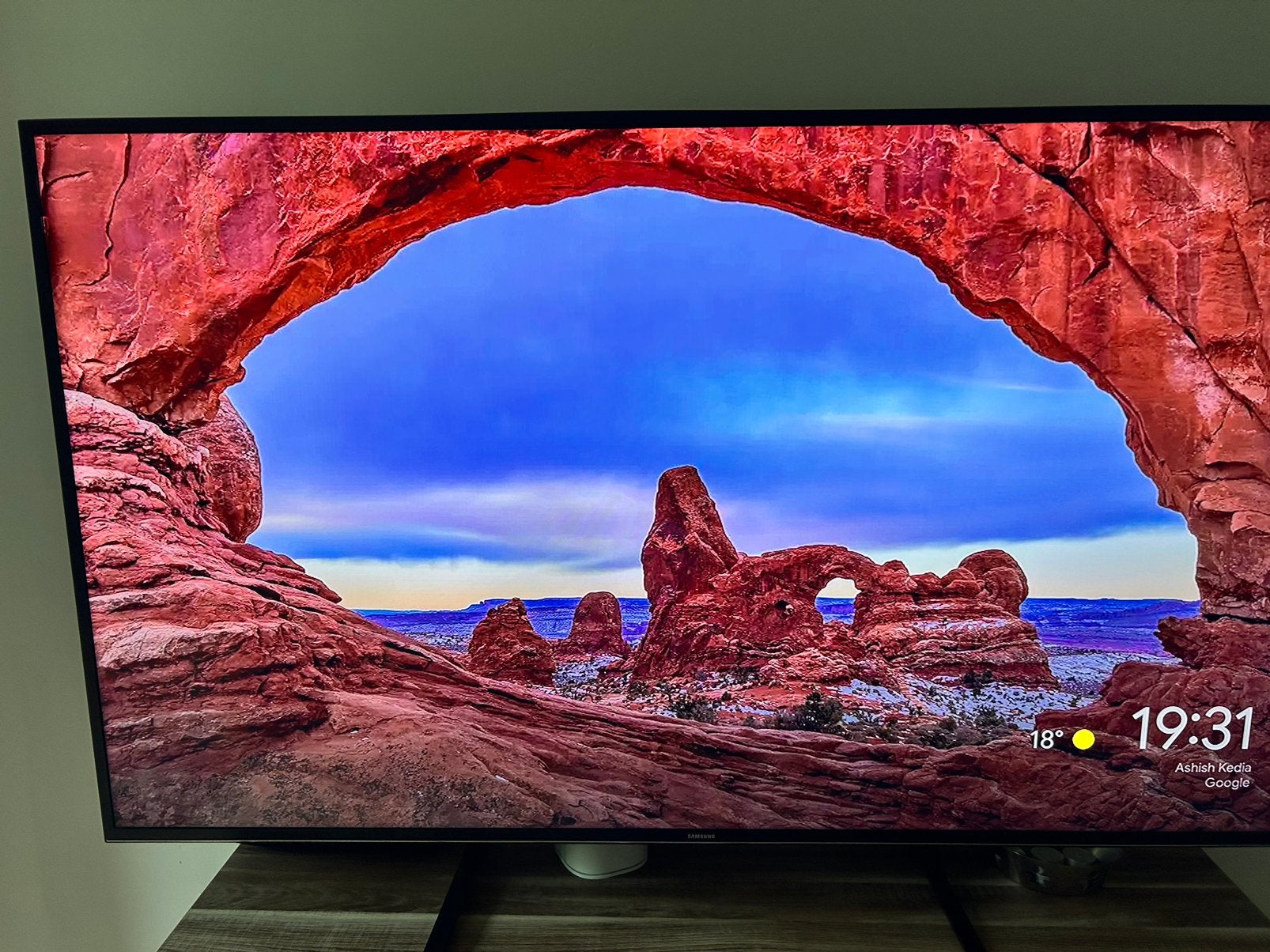 Samsung 4k smart tv 65“, Audio, Tv en Foto, Blu-ray-spelers, Ophalen, Zo goed als nieuw, Samsung