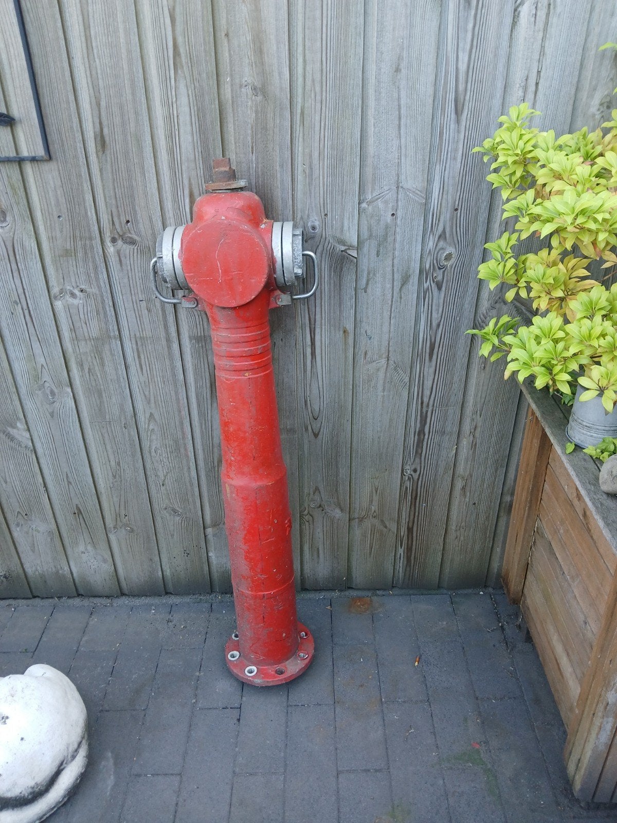 Bovengrondse brandkraan oud model AWG - Rood, Ophalen, Gebruikt