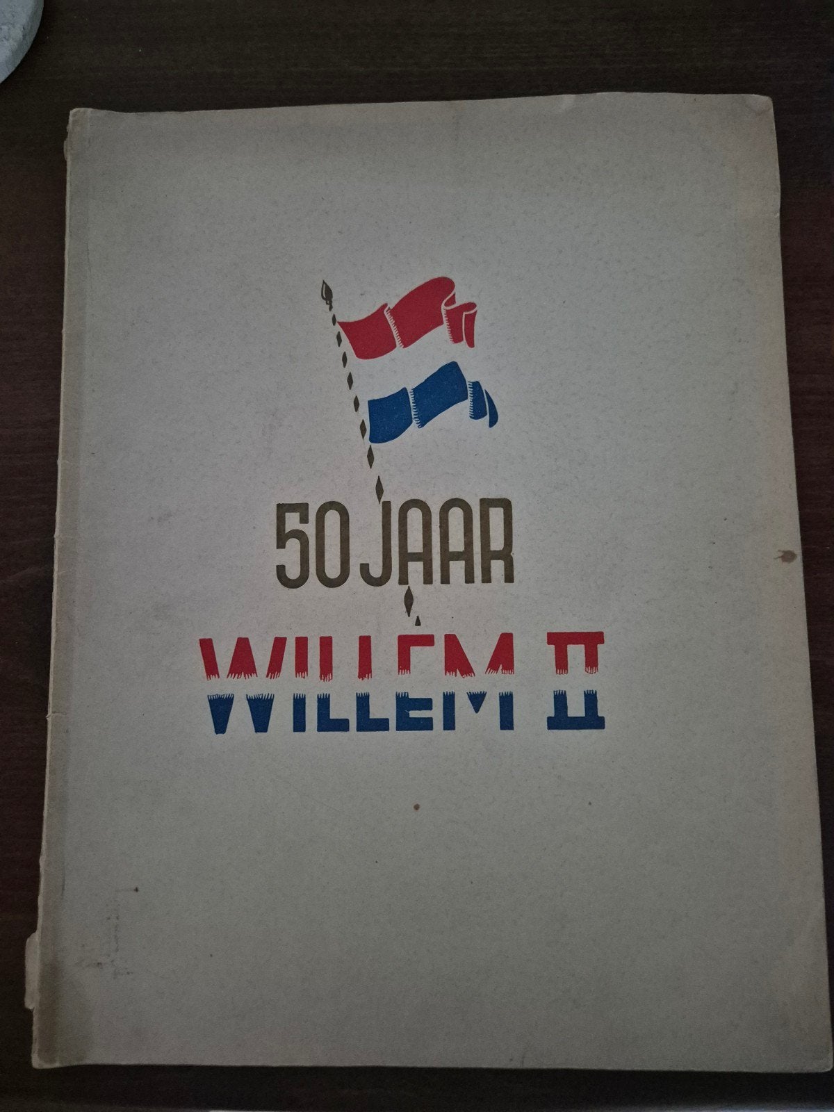 Jubileumboek Willem II 50 jaar (1896-1946) - Zeldzaam, Ophalen of Verzenden, Balsport, Onbekend, Gelezen