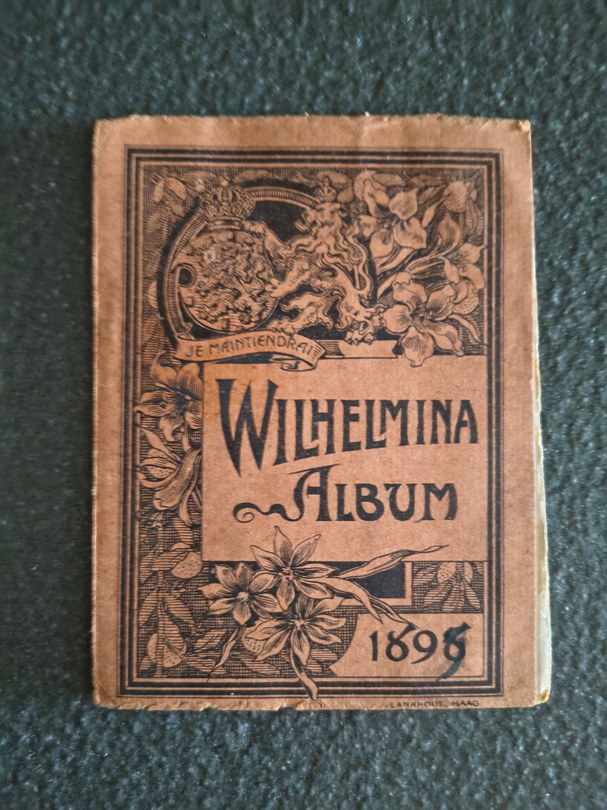 Wilhelmina Album 1898 - Historische Foto's, Verzamelen, Gebruikt, Foto, Ophalen of Verzenden, Voor 1940