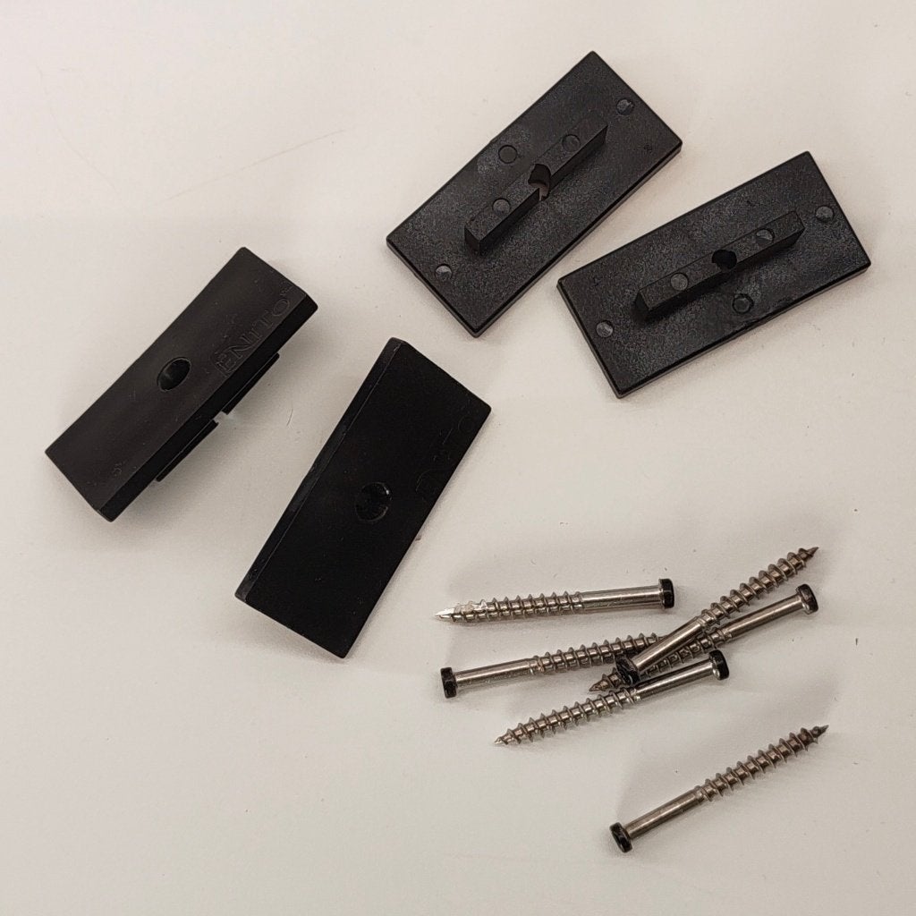 ENiTo vlonderclips met circa 250 schroeven – ongebruikt, Ophalen of Verzenden, Nieuw, Kunststof