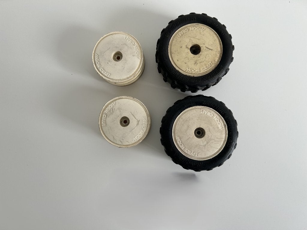 Tamiya Big Wig banden met velg 1/10 rc auto