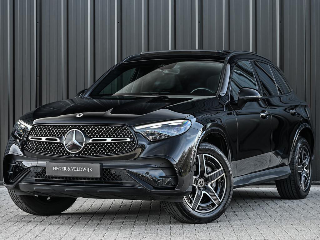Mercedes-Benz GLC 300e 4MATIC AMG Line | Panoramadak | Burme, Automaat, Adaptive Cruise Control, Gebruikt, Zwart