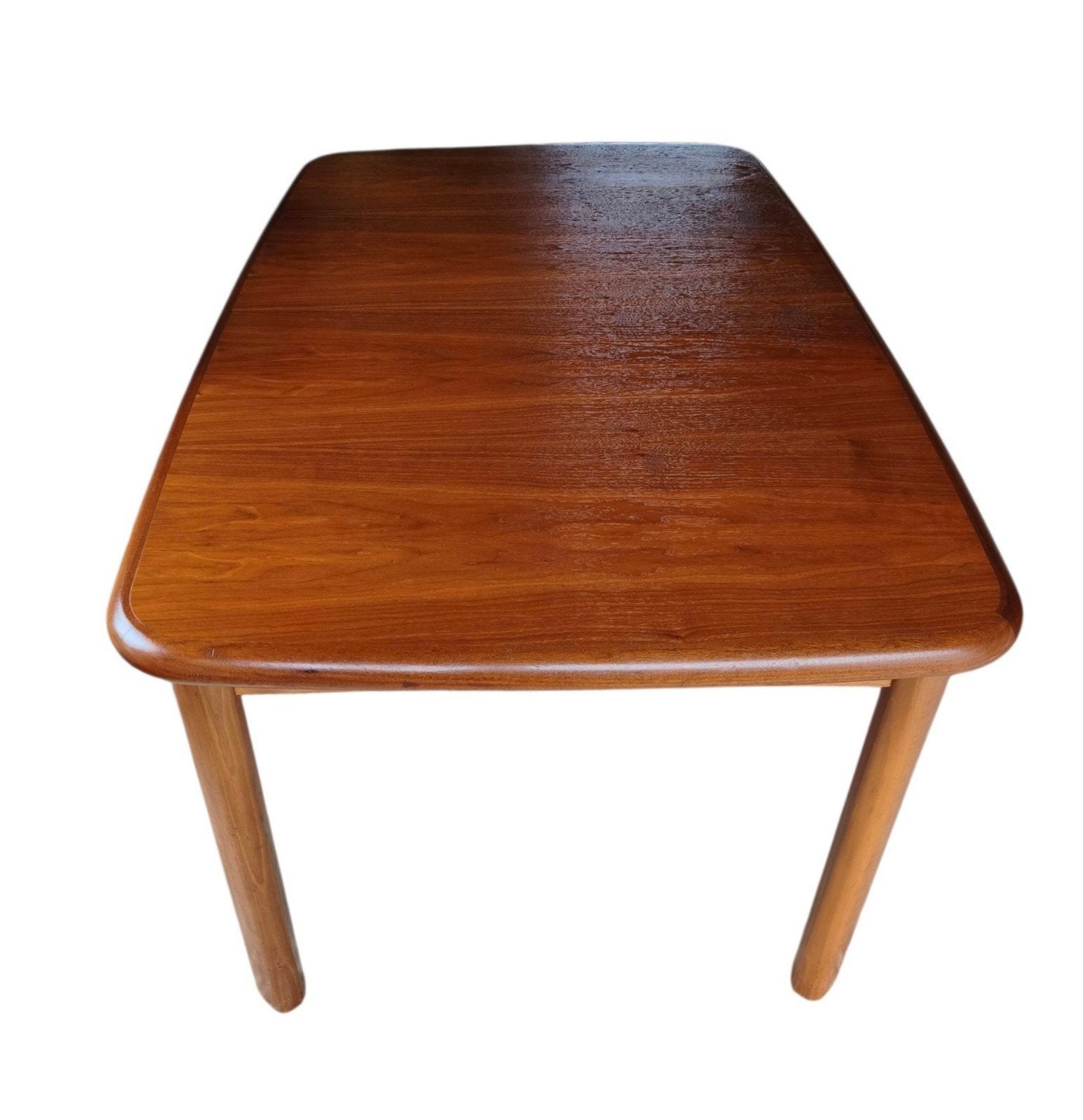 Deense Koefoed uitschuifbare eettafel vintage jaren 60, Huis en Inrichting, Tafels | Eettafels, Ophalen, Gebruikt, 200 cm of meer