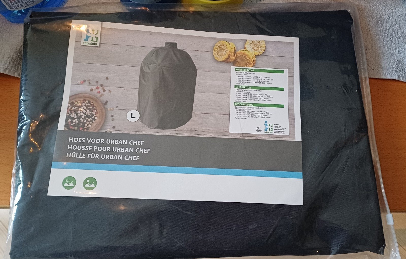 Hoes voor Urban Chef BBQ (Kamado) - Maat L, Ophalen of Verzenden, Nieuw, Urban Chef