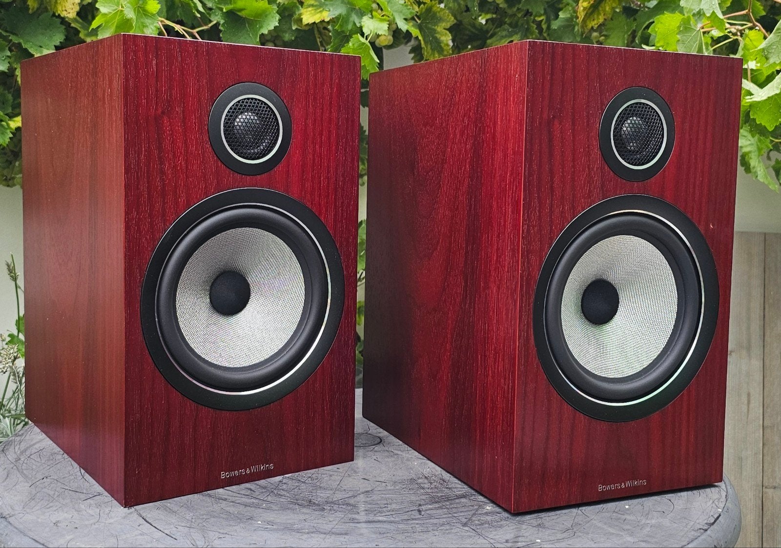 B&W 706S2 boekenplank toppers Rosewood fineer izgst, Audio, Tv en Foto, Luidsprekers, 150 watt of meer, Basreflex, B&W, Ophalen of Verzenden