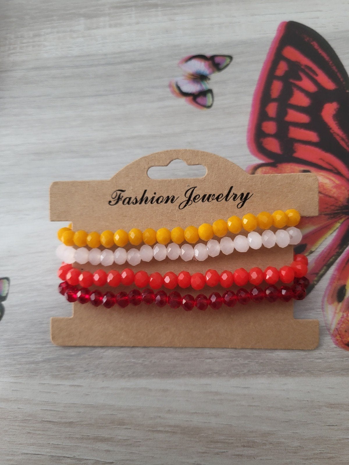 Nieuwe set kralen armbanden armband, Ophalen of Verzenden, Nieuw