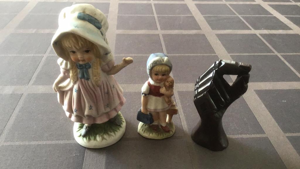 3 beeldjes, Ophalen of Verzenden, Zo goed als nieuw, Overige typen
