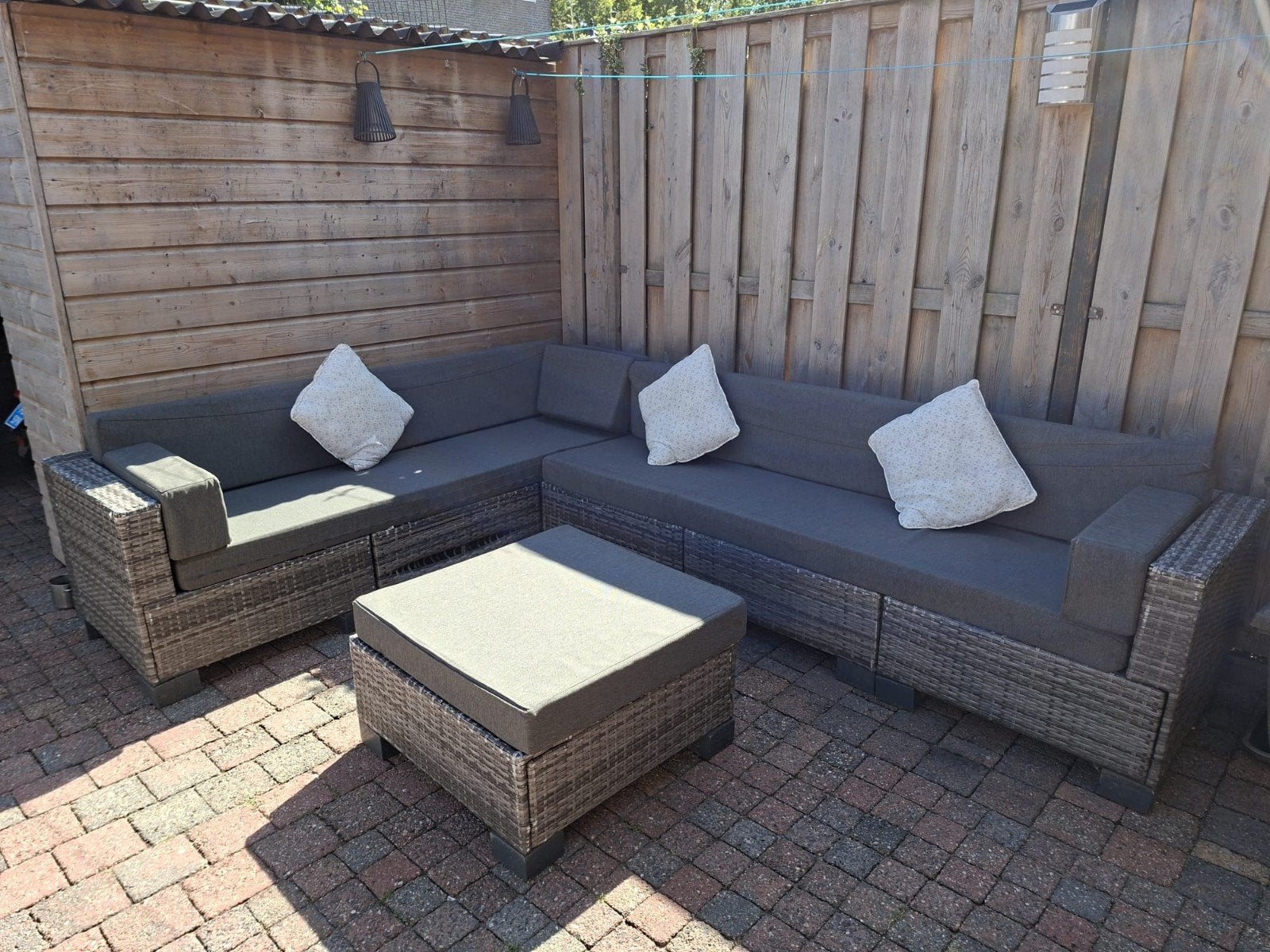 Loungeset Tuinset, Ophalen