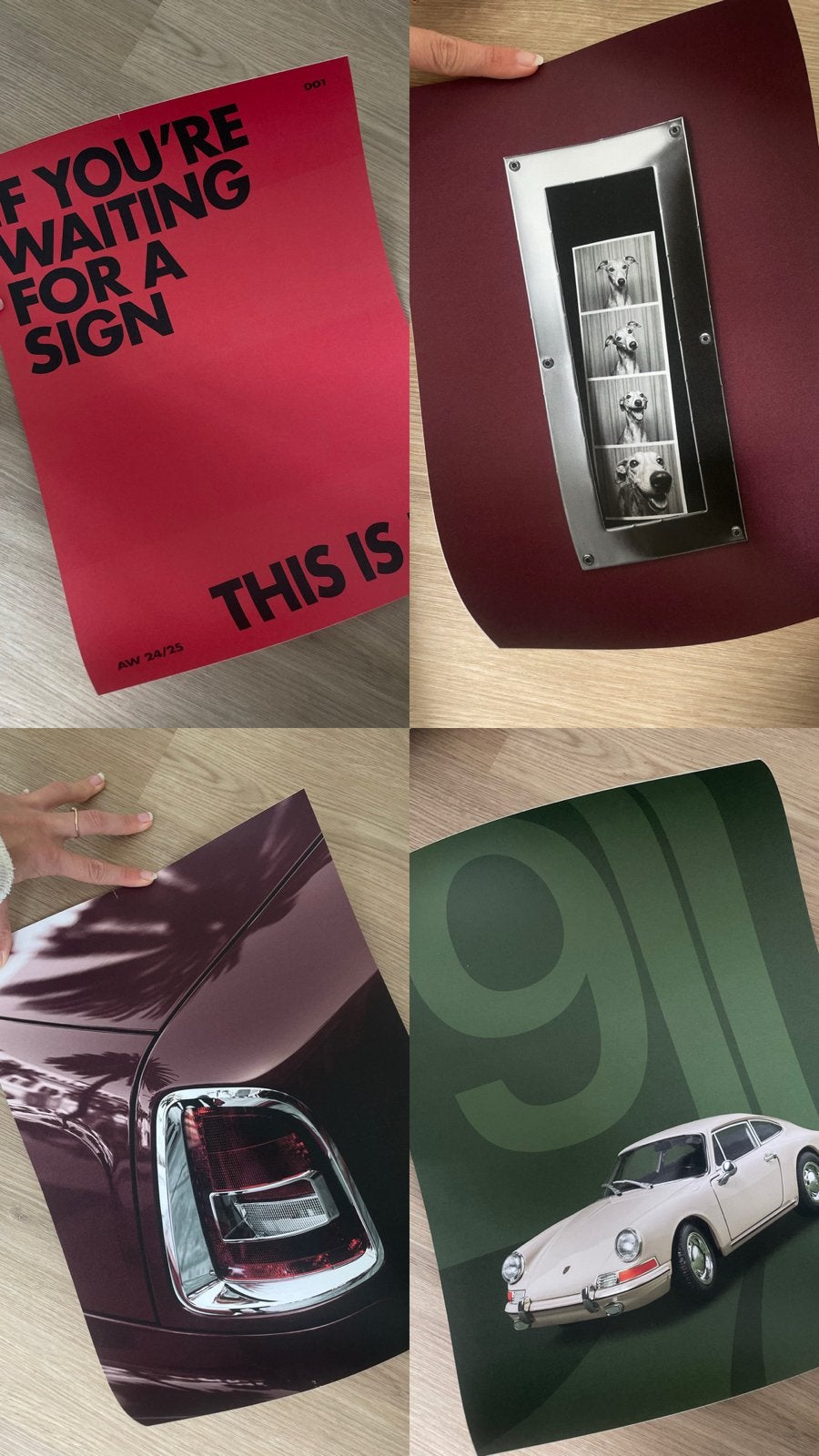 4 Desenio posters, Verzamelen, Rechthoekig Staand, Nieuw, Ophalen of Verzenden, A1 t/m A3