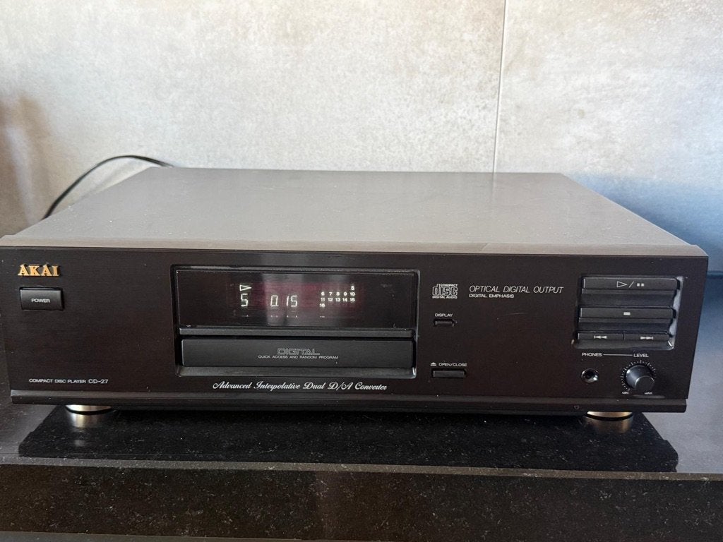 CD player Akai CD - 27, Ophalen of Verzenden, Gebruikt, Overige merken