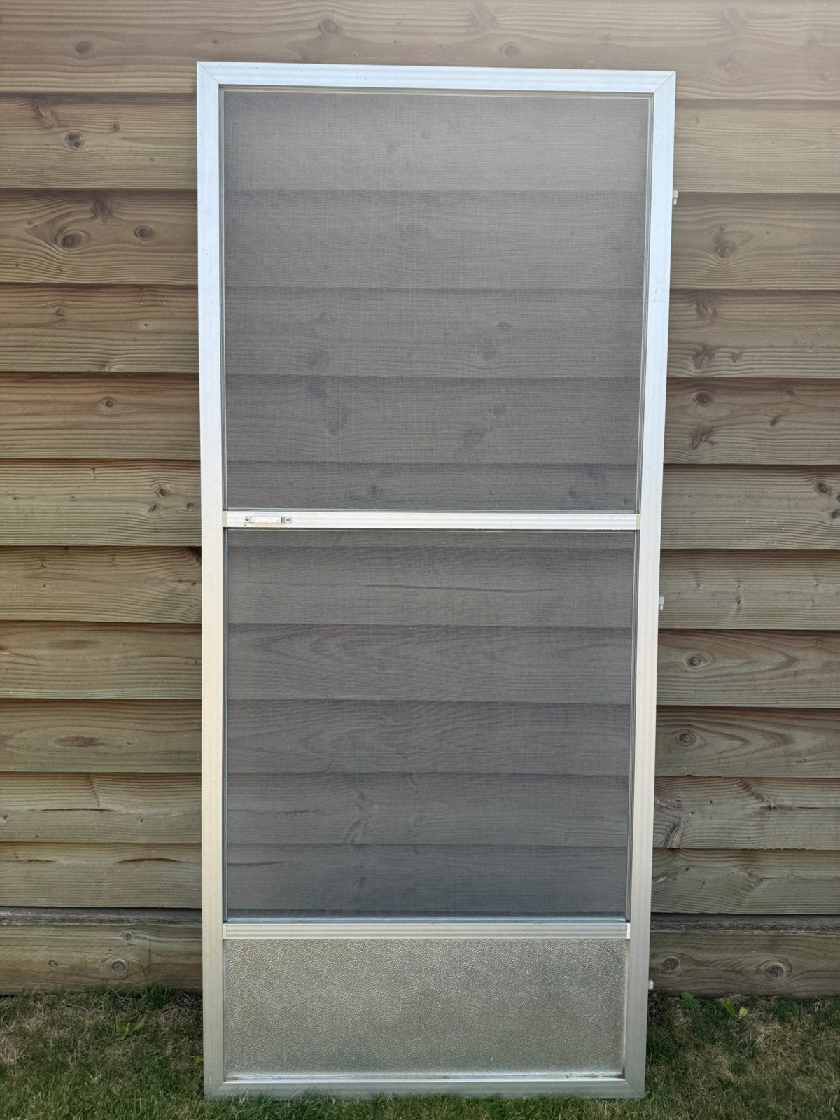Aluminium Hordeur, Doe-het-zelf en Verbouw, Deuren en Horren, Ophalen, Zo goed als nieuw, Hordeur, 200 tot 215 cm