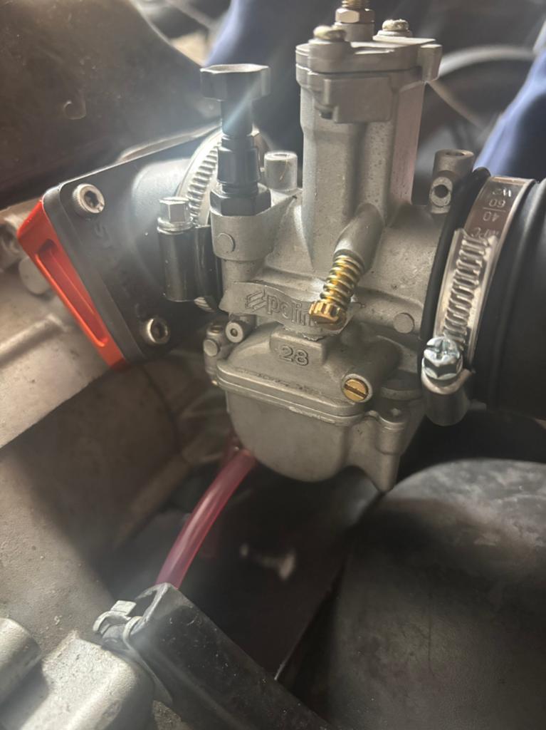 Polini 28mm pwk carb, Ophalen, Zo goed als nieuw, Carburateur