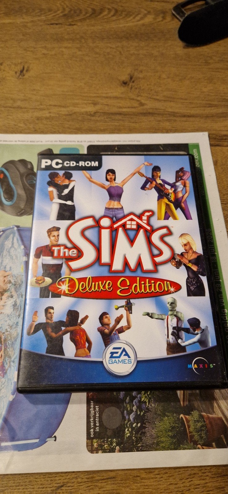 The Sims Deluxe Edition PC CD-ROM, Gebruikt, 1 speler, Ophalen of Verzenden, Vanaf 3 jaar