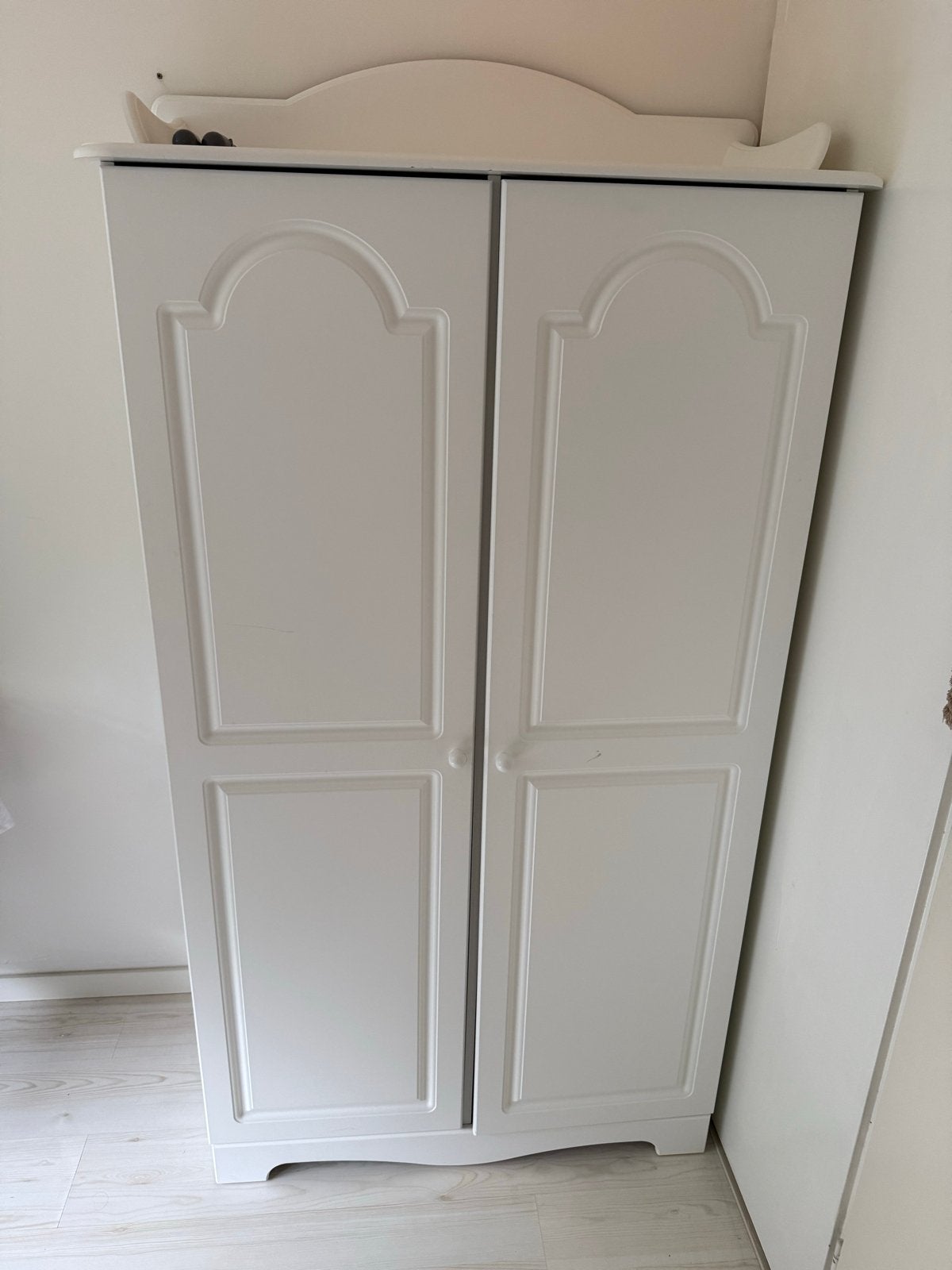 Witte kledingkast voor kinderkamer - Zo goed als nieuw, Ophalen, Kast, 105 cm of meer, Zo goed als nieuw