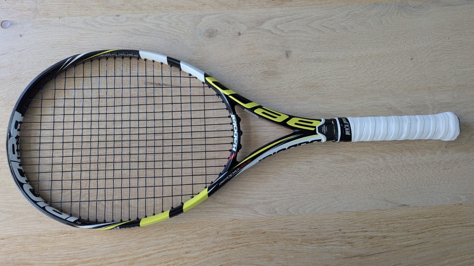Babolat Aeropro Drive Tennisracket - Gripmaat L2, L2, Gebruikt, Ophalen of Verzenden, Racket
