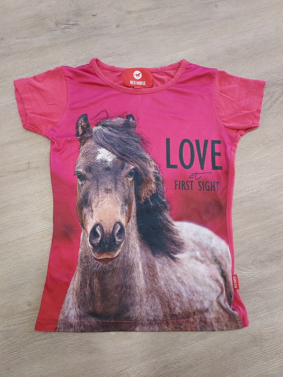 paardrijshirt maat 128, Dieren en Toebehoren, Paardrijkleding, Met stretch, Gebruikt, Kinderen, Dressuur