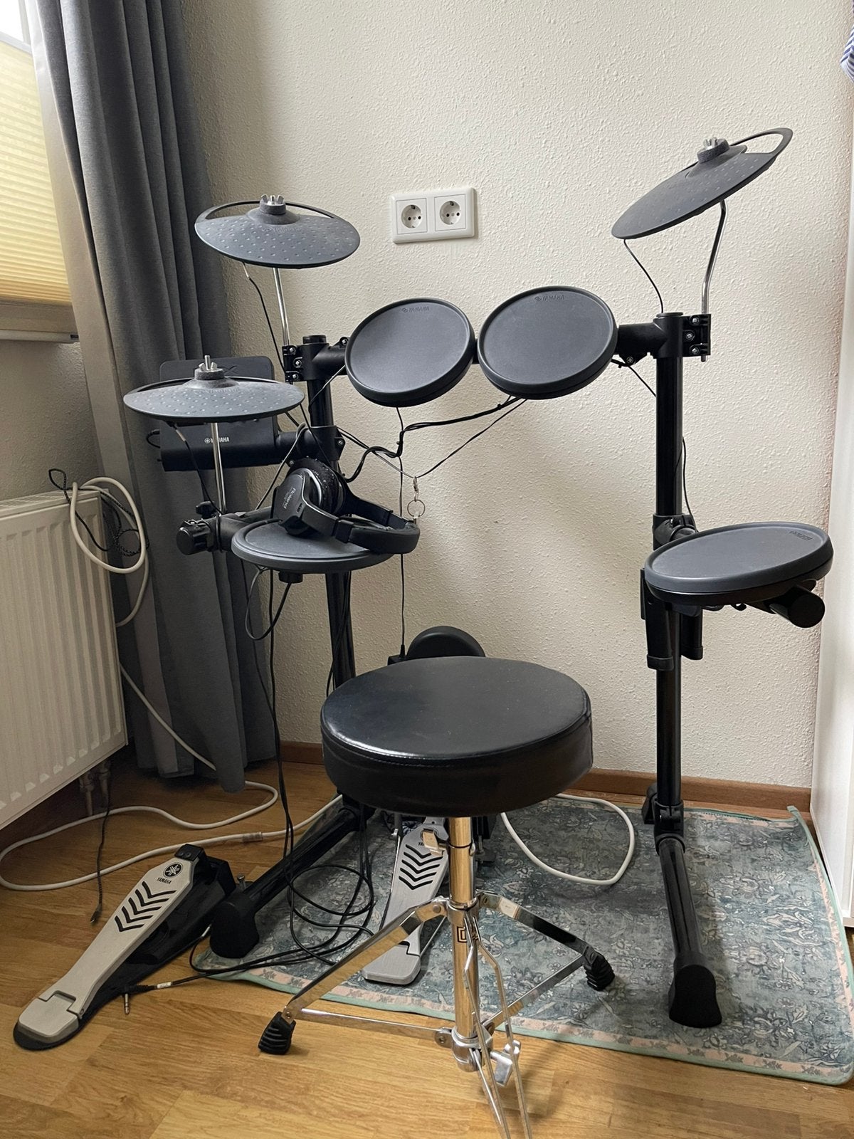 Yamaha DTC 450K electrisch drumstel, Ophalen of Verzenden, Zo goed als nieuw, Yamaha