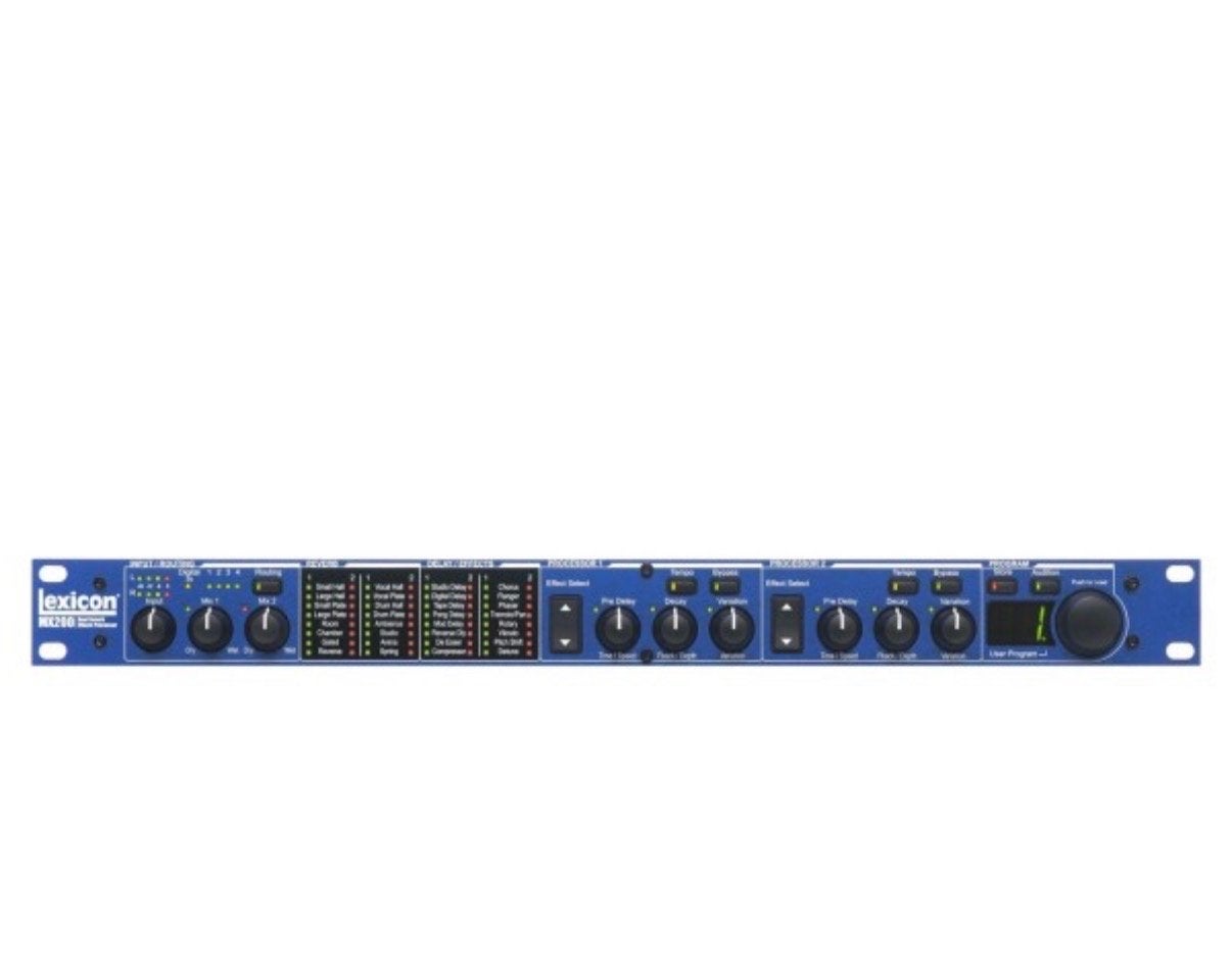 Lexicon MX200 Dual Reverb/Effects Processor, Ophalen of Verzenden, Gebruikt, Reverb