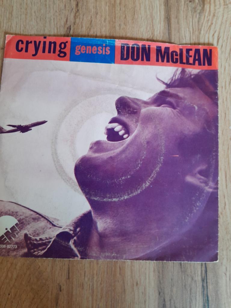 Don mclean 7inch crying, Cd's en Dvd's, Vinyl Singles, Ophalen of Verzenden, Zo goed als nieuw, Pop