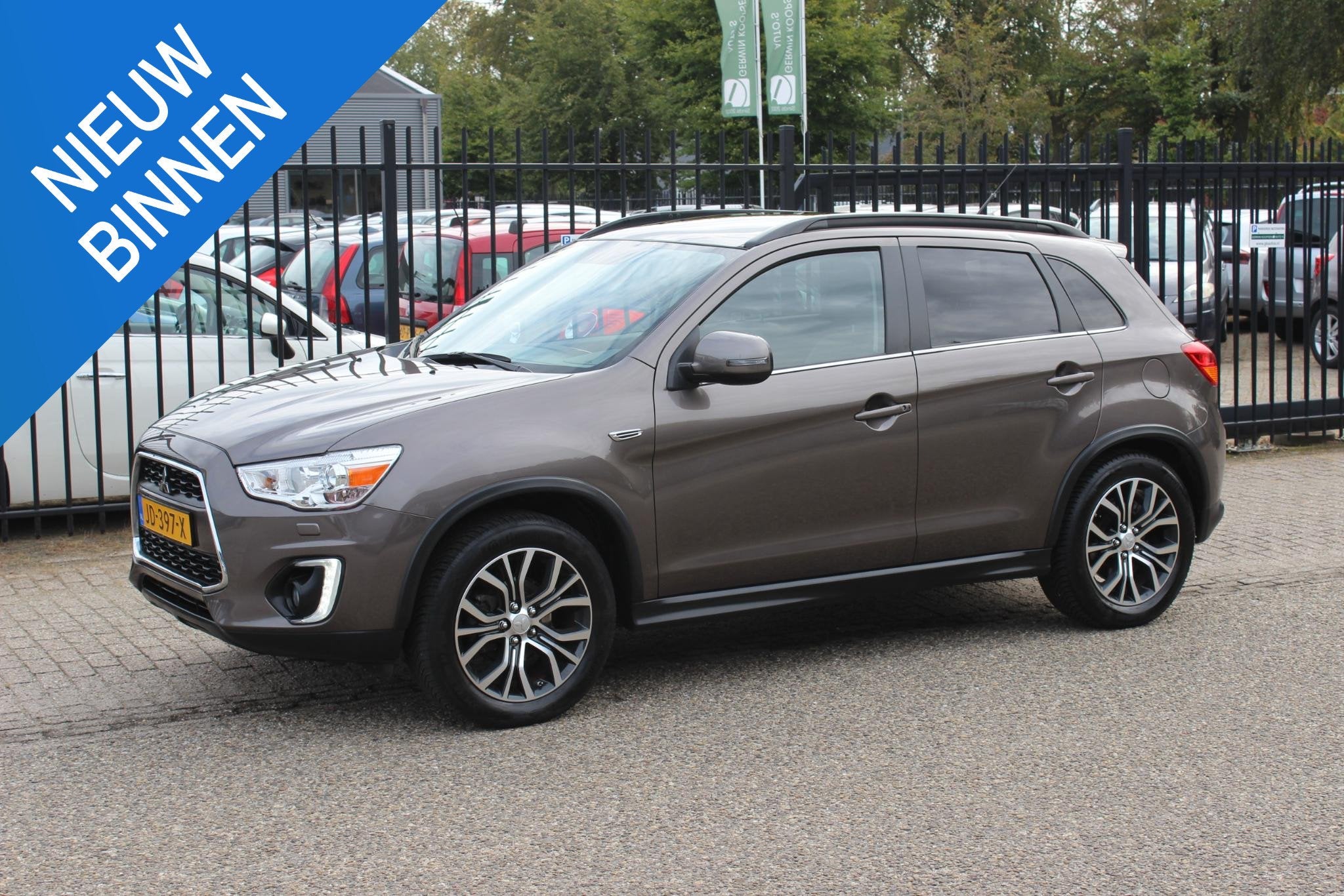 Mitsubishi ASX 1.6 Cleartec Instyle, Pano, Navi, Trekhaak!, Auto's, Voorwielaandrijving, Gebruikt, Euro 6, 4 cilinders